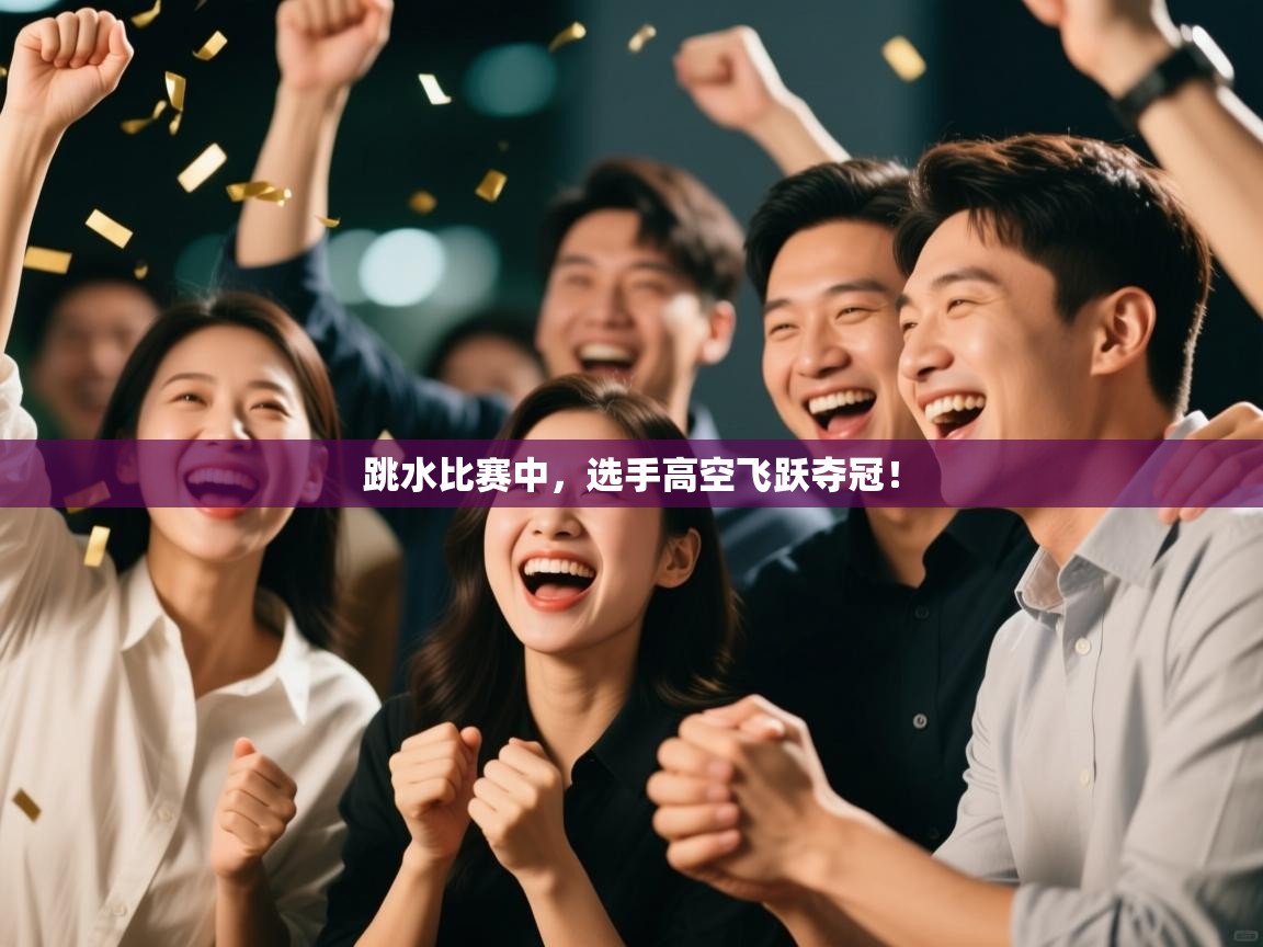 跳水比赛中，选手高空飞跃夺冠！  第1张